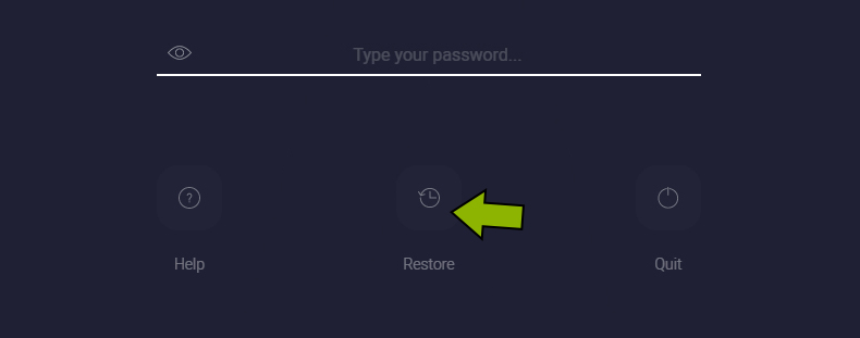 Choose your Bitcoin wallet.