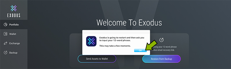 Choose your Bitcoin wallet.
