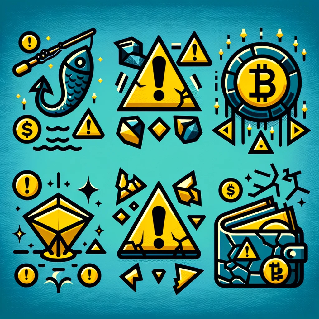 Cryptoscams,scamalert,fakeicos,ponzicrypto,phishingscams,investmentfraud,bewareofscams,cryptoawareness. ₿ Scam! Warning! 4 things that are crypto scams!